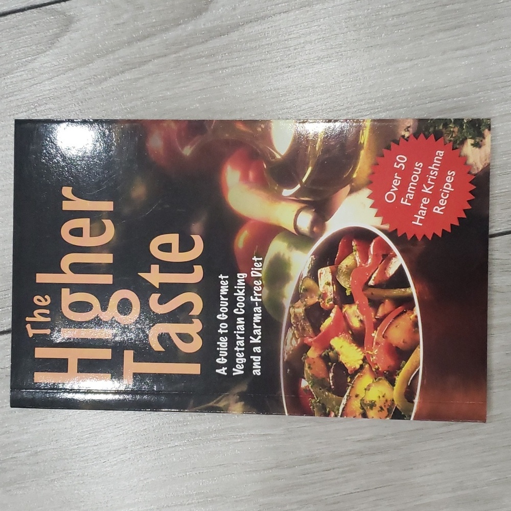 5/$10 The Higher Taste - Vegan Cookbook
